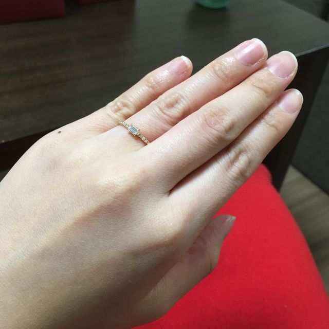 【カルティエ(Cartier)の口コミ】 カルティエのダイヤのリングはバレリーナが人気ですが、友人がしていたこ…