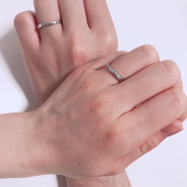 【銀座ダイヤモンドシライシの口コミ】 普段つけないので休日などにと思い華やかなダイヤモンドのついたデザイン…