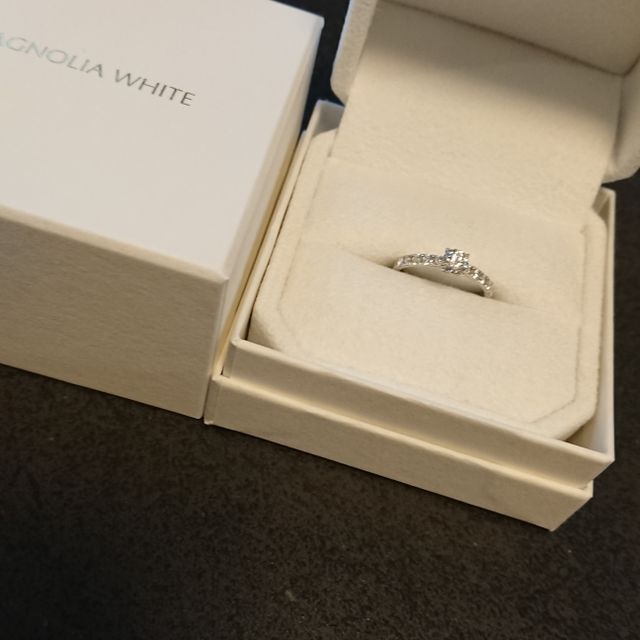 【MAGNOLIA WHITE JEWELRY(マグノリアホワイトジュエリー)の口コミ】 扱われているダイヤモンドの質が、Dカラー&トリプルエクセレントカッ…