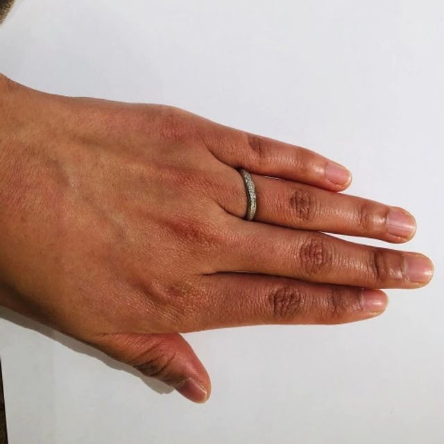 【SIENAROSE(シエナロゼ)の口コミ】 ゴールドとプラチナを組み合わせた独特の色合いが上品で綺麗です。また手…