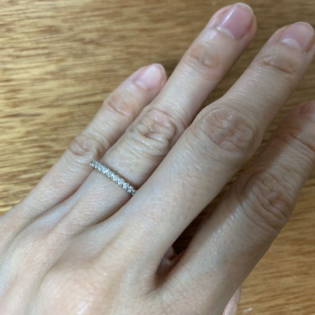 【STAR JEWELRY(スタージュエリー)の口コミ】 夫が「ここで買っていこう」と急にお店に入って指輪を買ってくれたので驚…