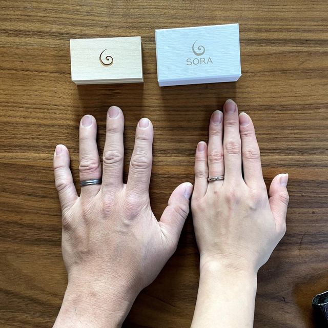 【SORA(ソラ)の口コミ】 主人がBLACKの指輪を探していた際にタンタルという素材に惹かれて選びまし…