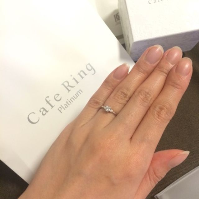 【CAFERING(カフェリング)の口コミ】 こちらのお店が数少ないプラチナ専門店だった為です。
店内もとても清潔感…