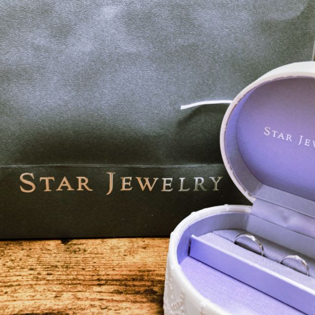 【STAR JEWELRY(スタージュエリー)の口コミ】 婚約指輪を日常でも着用したかったので、それに合うシンプルなデザインで…