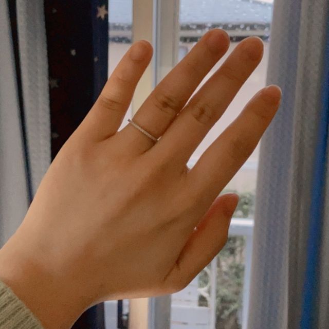 【Galopine & Galopin(ガロピーネガロパン)の口コミ】 プロポーズしてから結婚まではまだ長いと思い、婚約指輪を購入することを…