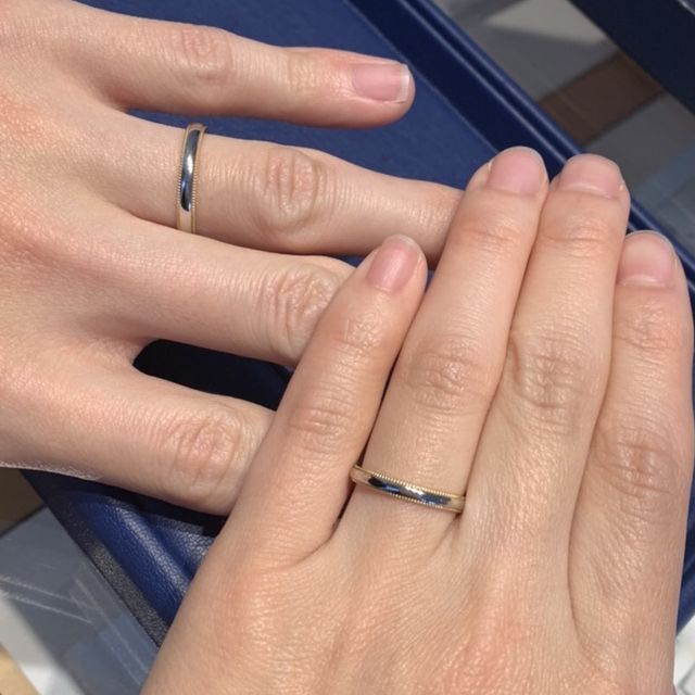 【銀座ダイヤモンドシライシの口コミ】 デザインが豊富で指輪選びに非常に悩みましたが、スタッフの方が親身にな…