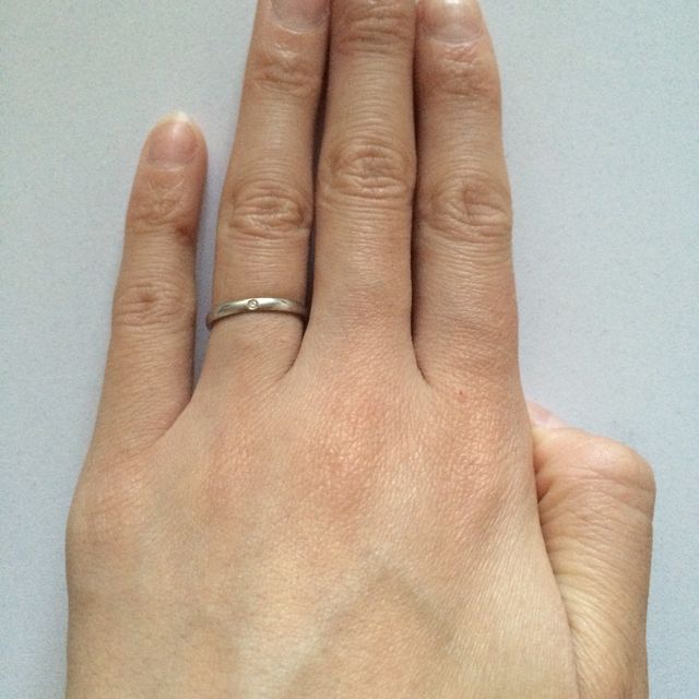 【nocur(ノクル)の口コミ】 毎日、一生身につけるものなのでシンプルなデザインが良かったからです。…