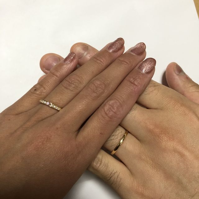 【TRECENTI(トレセンテ)の口コミ】 エタニティリングで探しており、さらにずっと憧れのあったピンクダイヤモ…