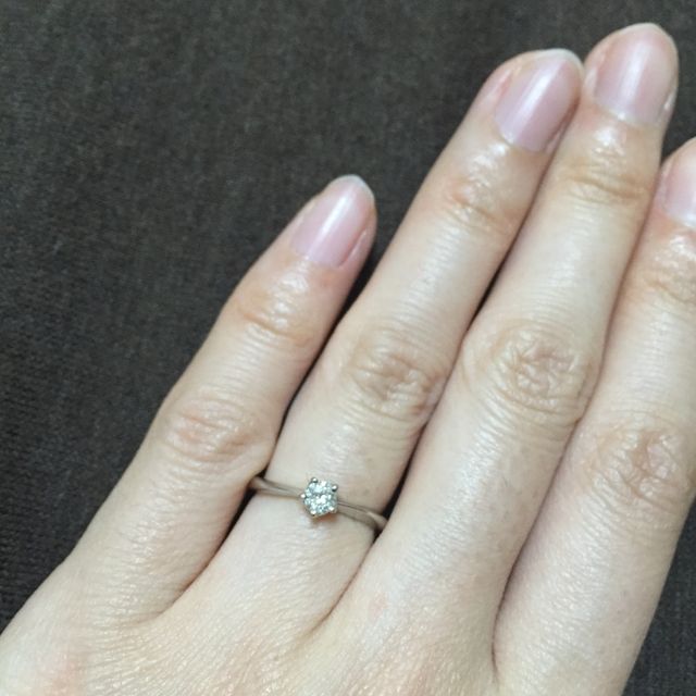 【festaria bijou SOPHIA(フェスタリア ビジュソフィア)の口コミ】 星に願いをというシリーズで、コンセプトと星型にカットされたダイヤのデ…