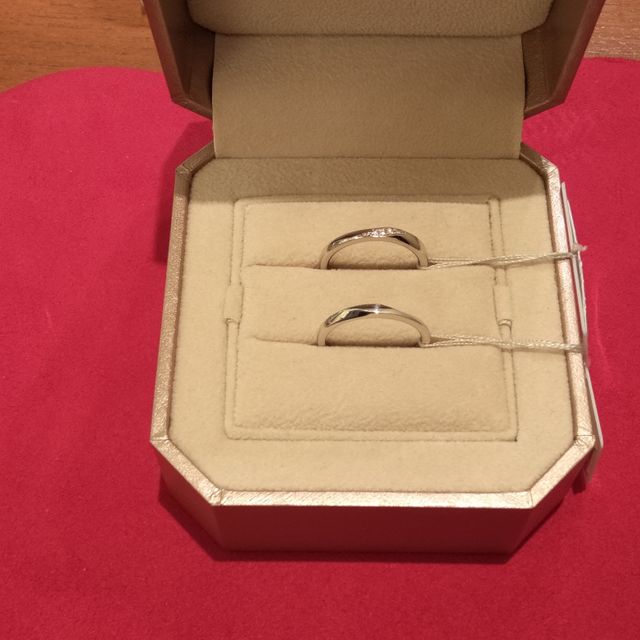 【TRECENTI(トレセンテ)の口コミ】 つけ心地体験で、内甲丸リングの付けやすさにおどろきました。普段指輪を…