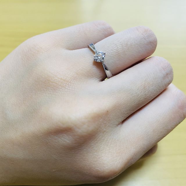 【リューツウの口コミ】 ソリティア×ミル打ち×4本爪の3点が決め手でした！特別な一粒…