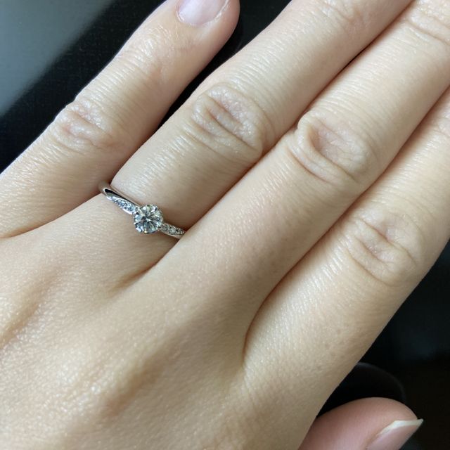 【HOSHI no SUNA 星の砂(ほしのすな)の口コミ】 デザインが素敵で私が選んだものと、彼や店員さんが選んだものが一致した…