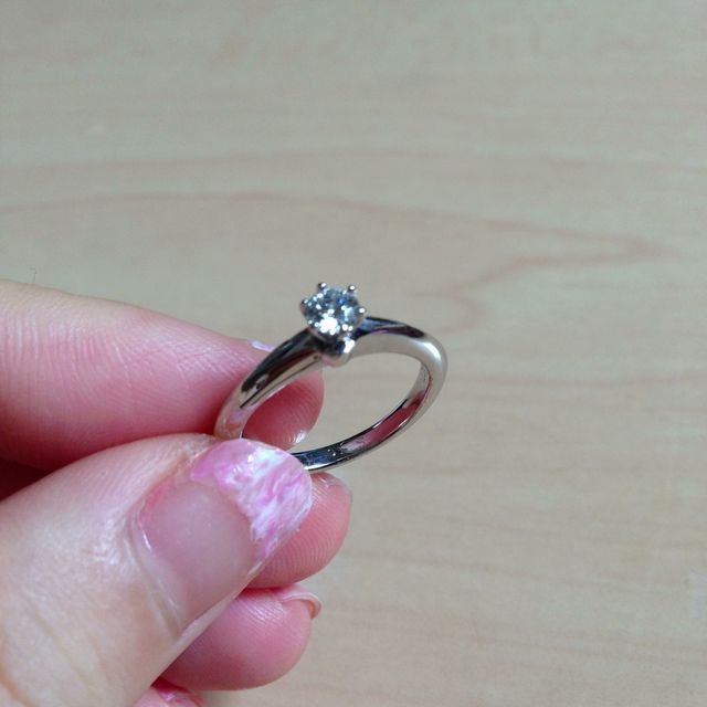 【ティファニー(Tiffany & Co.)の口コミ】 ずっと婚約指輪と結婚指輪はティファニーの指輪がほしいと思っていたので…