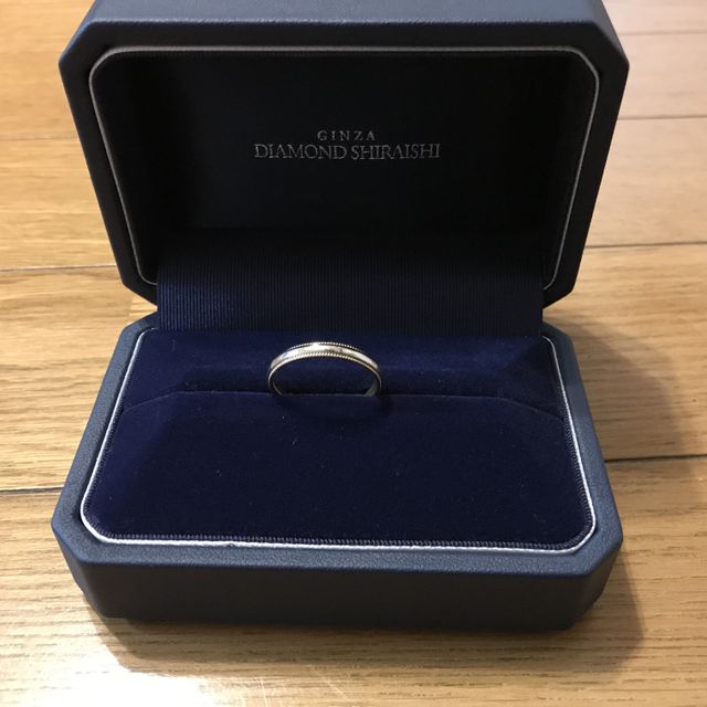 【銀座ダイヤモンドシライシの口コミ】 オーソドックスなものでなく、オリジナリティが欲しかったので、外がプラ…