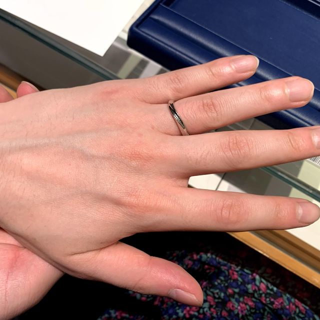 【銀座ダイヤモンドシライシの口コミ】 デザインも素晴らしかったです。また、大きな決め手になったのはアフター…