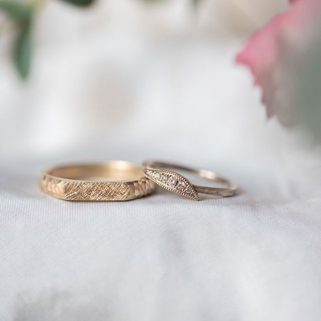 【Cayof(カヨフ)の口コミ】 「アレンジリング」という、Cayofオリジナルのデザインに、アレンジを加え…