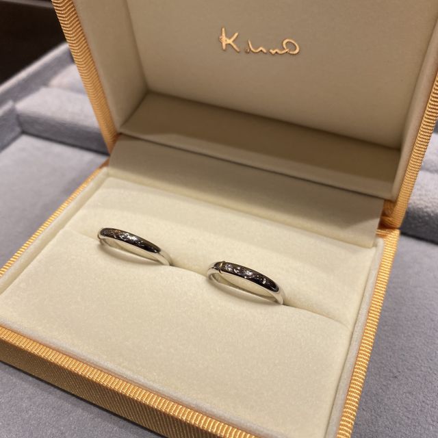 【ケイウノ ブライダル(K.UNO BRIDAL)の口コミ】 純糸結びが新しいデザインとして入った時からずっと気になっていました。
…