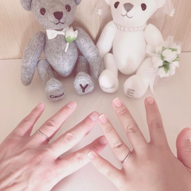 【canal4℃(カナルヨンドシー)の口コミ】 職業柄あまりキラキラしていない方がよいかなと思いつつ、やっぱりダイヤ…