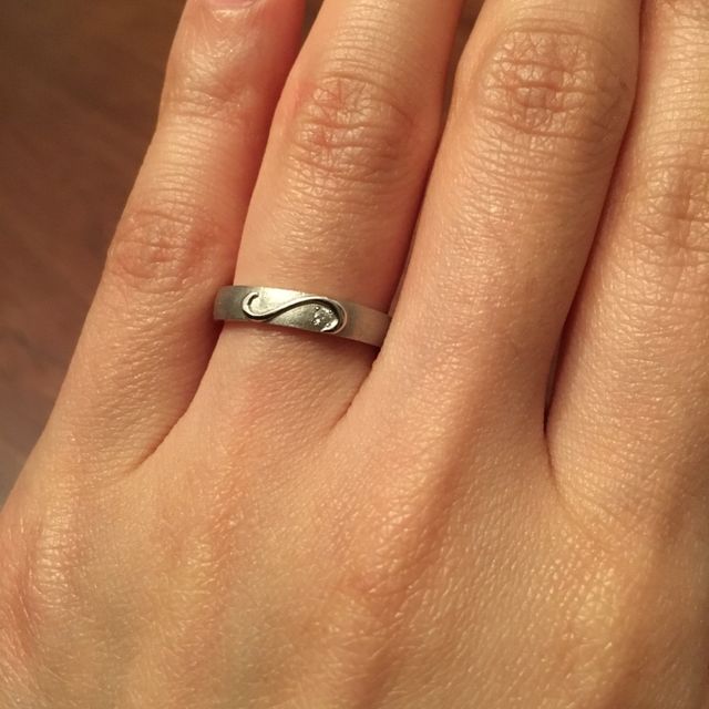 【JEWELRY  KAMATA(ジュエリーかまた)の口コミ】 自分の頭の中の何となくのイメージを素敵なデザインにしてくれました。
イ…