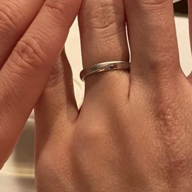 【ケイウノ ブライダル(K.UNO BRIDAL)の口コミ】 ふたりのイニシャルや名前の漢字の一部を取り入れたデザインをデザイナー…