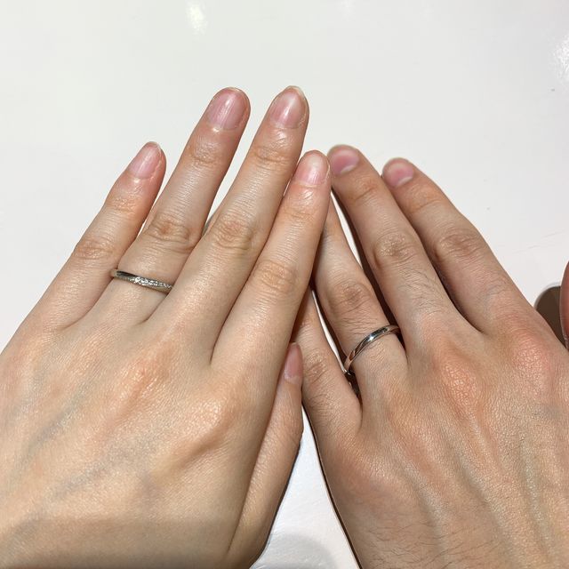 【TRECENTI(トレセンテ)の口コミ】 他のブランドの物と比べてもダイヤの輝きがとても綺麗だったのとリング自…