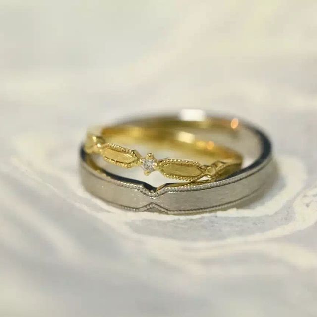 【JEWELRY  KAMATA(ジュエリーかまた)の口コミ】 いろんな店を回って、
なかなか決めれないで、
旦那が、いっそうオーダー…