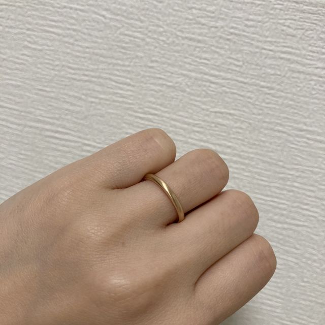 【アイプリモ(I-PRIMO)の口コミ】 マット加工でクラシカルな雰囲気の指輪をずっと探していましたがなかなか…