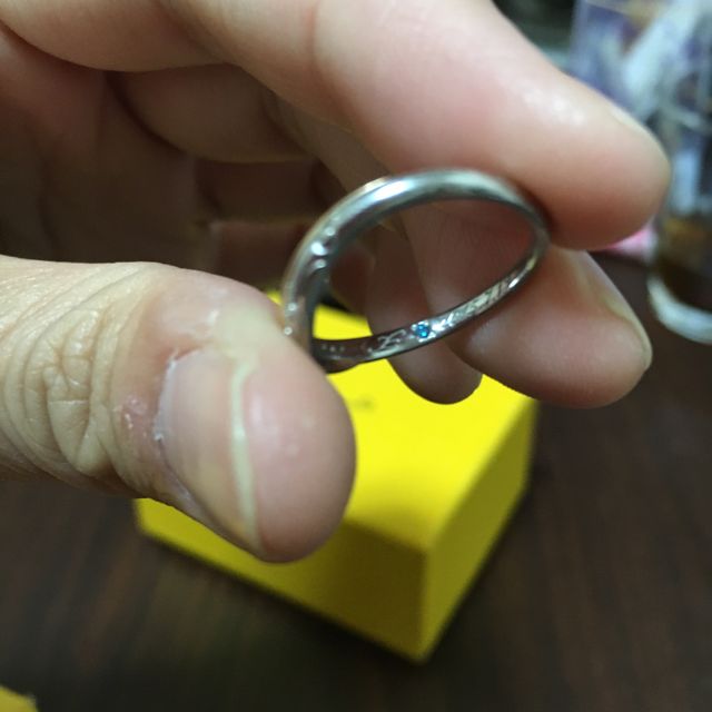 【ケイウノ ブライダル(K.UNO BRIDAL)の口コミ】 何店舗かで迷いましたが、プラチナのみのデザインがあまり好きでなくピン…