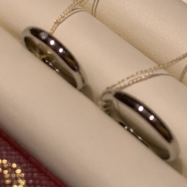 【カルティエ(Cartier)の口コミ】 男性用の指輪はシンプルで長年愛用しやすいイメージでした。今回ストレー…