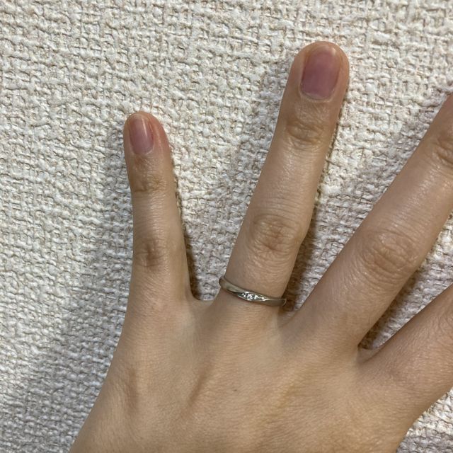 【銀座ダイヤモンドシライシの口コミ】 デザイン、価格では他ブランドの方が少し魅力的でしたが、アフターサービ…