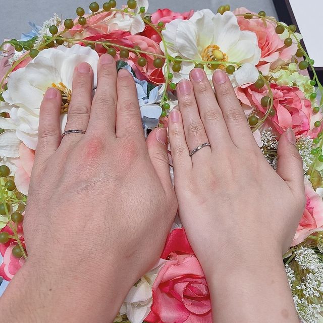 【アイプリモ(I-PRIMO)の口コミ】 指輪のデザインが豊富な中から選ぶのは悩みましたが、シンプルで普段付け…