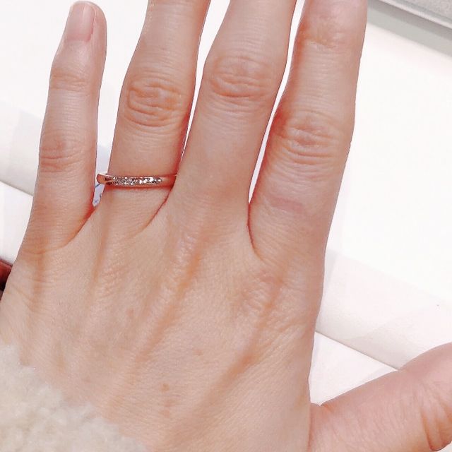 【Petit Marie(プチマリエ)の口コミ】 昨年8月頃に新作で発売したという、プチマリエのショコラピンクゴールドと…