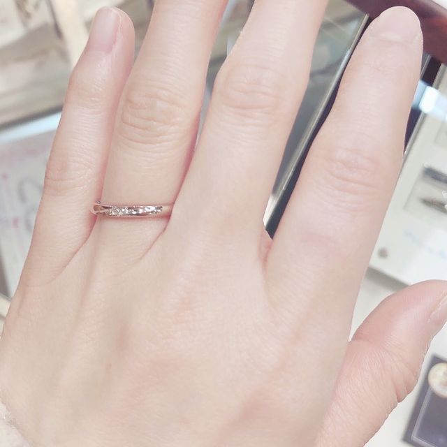 【Petit Marie(プチマリエ)の口コミ】 昨年8月頃に新作で発売したという、プチマリエのショコラピンクゴールドと…