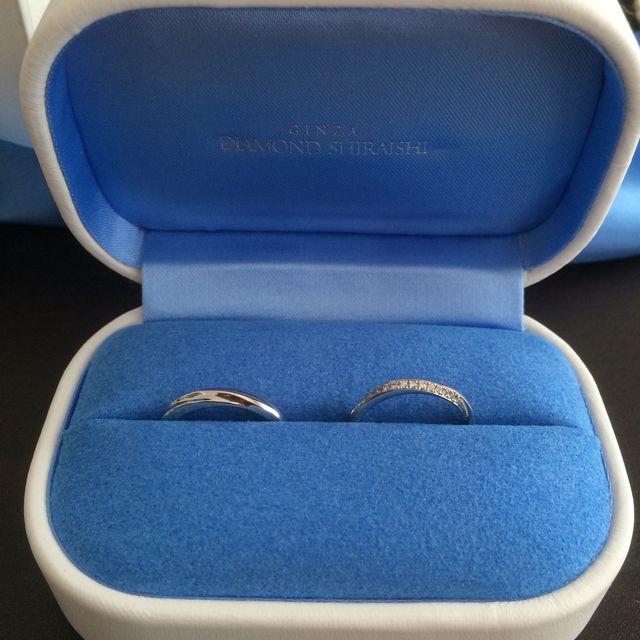 【銀座ダイヤモンドシライシの口コミ】 派手でなくシンプルすぎない、上品なものがいいなと思っていて、いろいろ…