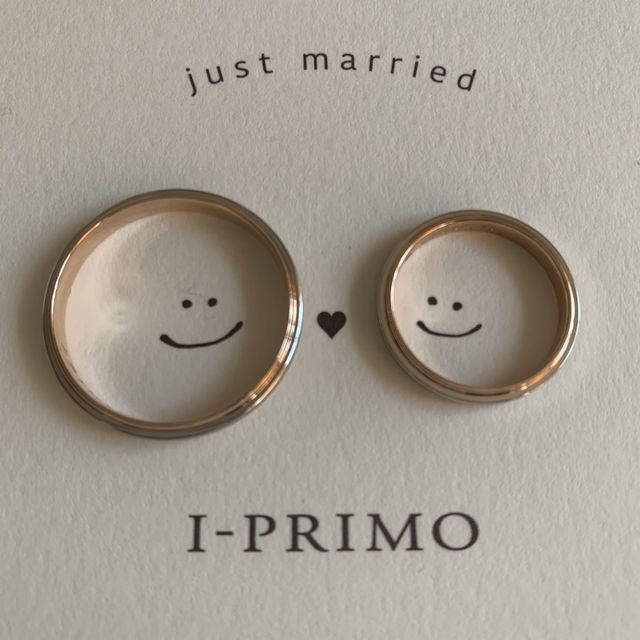 【アイプリモ(I-PRIMO)の口コミ】 結婚指輪は毎日つけるのでシンプルなものが良いと思っていましたが、少し…