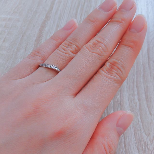 【アイプリモ(I-PRIMO)の口コミ】 いくつか候補を見せていただいた中で、ウェーブになっている方が、指が綺…