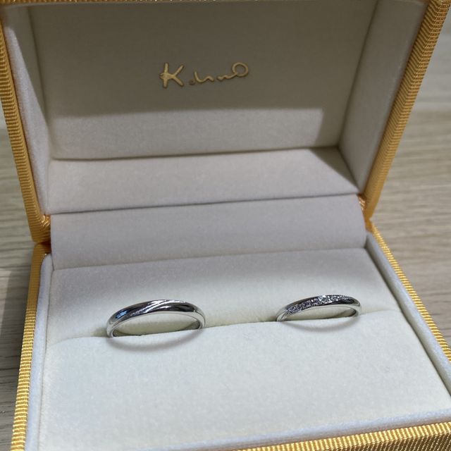 【ケイウノ ブライダル(K.UNO BRIDAL)の口コミ】 ネットでデザイン画の相談をした際に、担当の方のメッセージが素晴らしく…