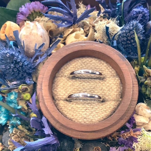 【鎌倉彫金工房の口コミ】 長く使うからシンプルなものが良いけど、せっかく指輪をするなら少しでも…