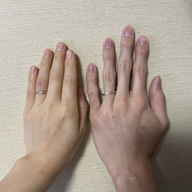【CRAFY(クラフィ)の口コミ】 指輪は事前に説明を受けてから、家で旦那と二人で相談し、デザインを頑張…