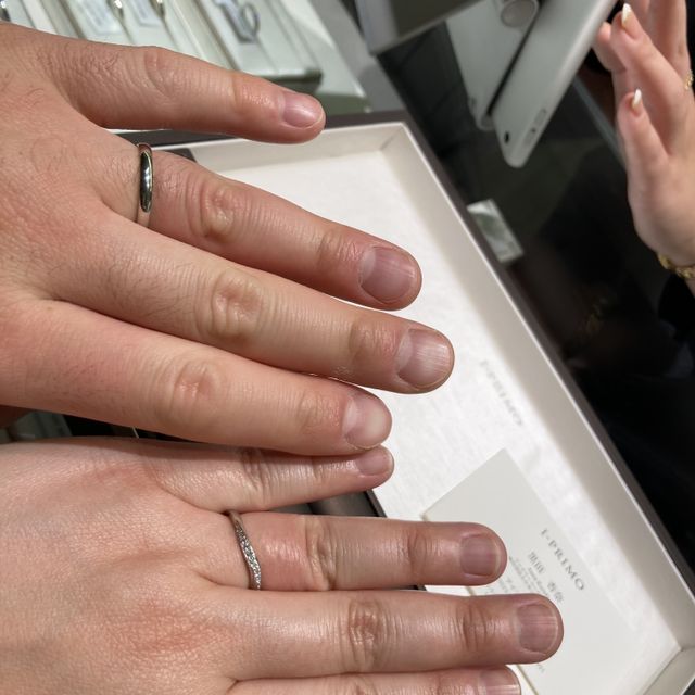 【アイプリモ(I-PRIMO)の口コミ】 特にどんなものが欲しいかはっきり決まってないままの試着でしたがいろん…