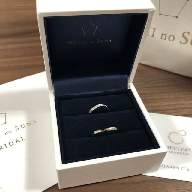 【HOSHI no SUNA 星の砂(ほしのすな)の口コミ】 星の砂のアリアです。
星の砂に決めた理由は、お互い星に関することに由来…