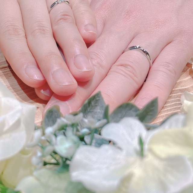 【アイプリモ(I-PRIMO)の口コミ】 彼が婚約指輪をアイプリモ様で購入したので、その流れで結婚指輪も買った…