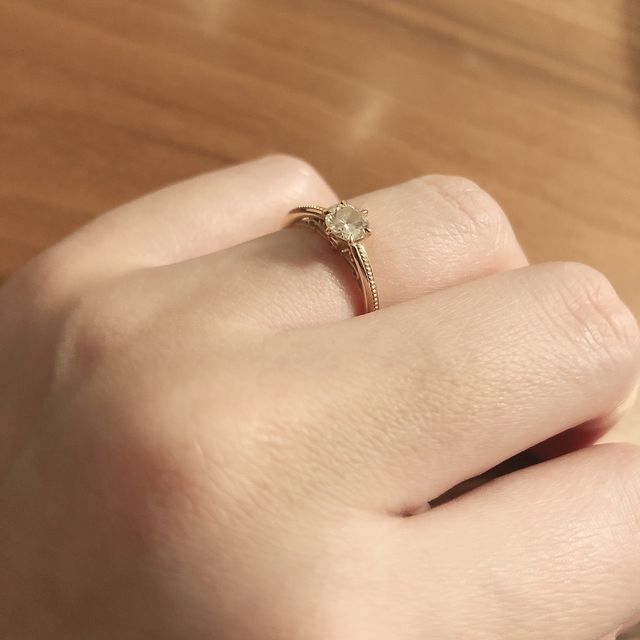 【ケイウノ ブライダル(K.UNO BRIDAL)の口コミ】 アンティークでクラシカルな感じにしたいけど、既製品ではなかなか出会え…