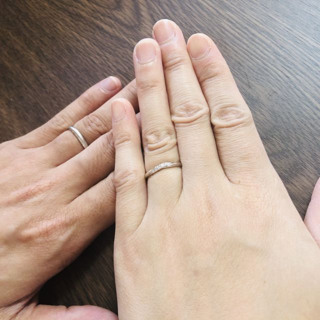 【銀座ダイヤモンドシライシの口コミ】 お互い好きなデザインを選んだので
仕上がりに大満足です。
仕事柄ふたり…