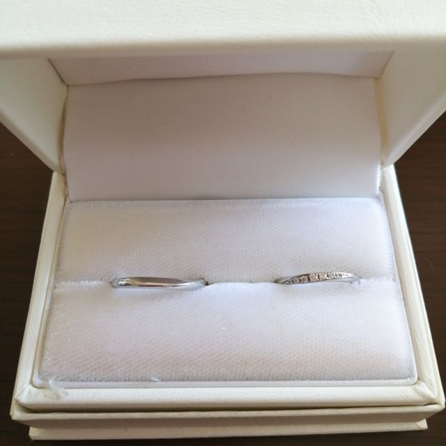 【サマンサティアラブライダル(Samantha Tiara Bridal)の口コミ】 可愛い指輪で、値段もそこまで高くなく自分たちにあった指輪でした。キャ…