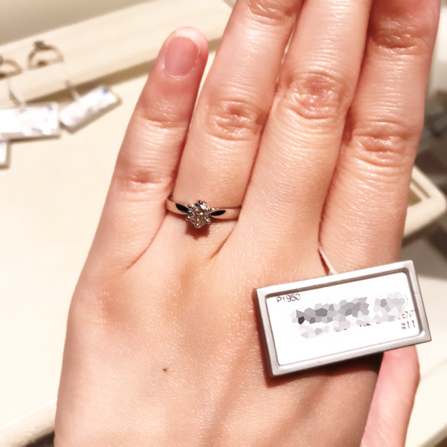 【ギンザタナカブライダル(GINZA TANAKA BRIDAL)の口コミ】 大き目のカラットと、しっかりした地金でとても質の良い指輪でした。
着用…