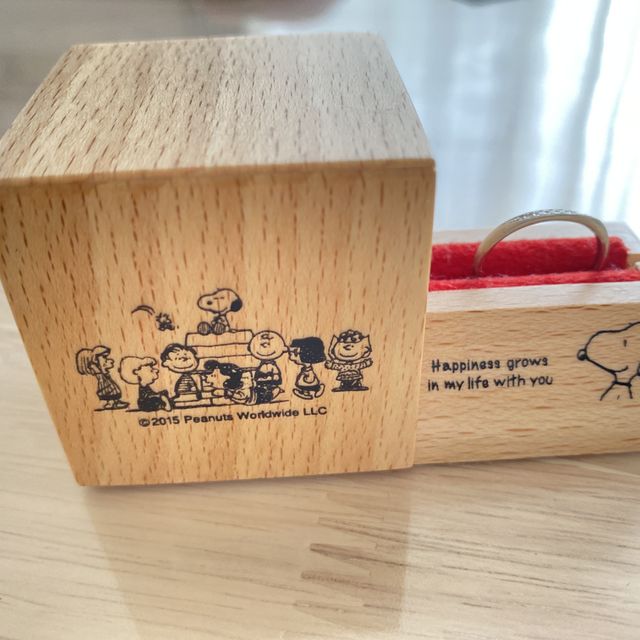 【with Happiness..の口コミ】 スヌーピーが大好きで、ネットで調べていた時にスヌーピーの指輪があると…