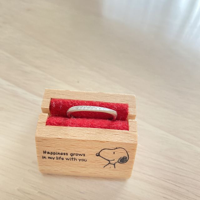 【with Happiness..の口コミ】 スヌーピーが大好きで、ネットで調べていた時にスヌーピーの指輪があると…