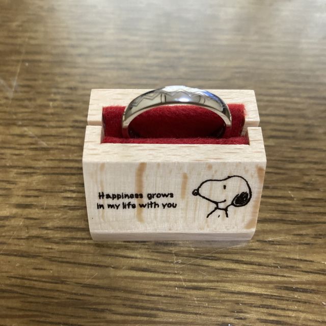 【with Happiness..の口コミ】 彼女が大のスヌーピー好き、少し恥ずかしいかなと心配だったのですが、男…