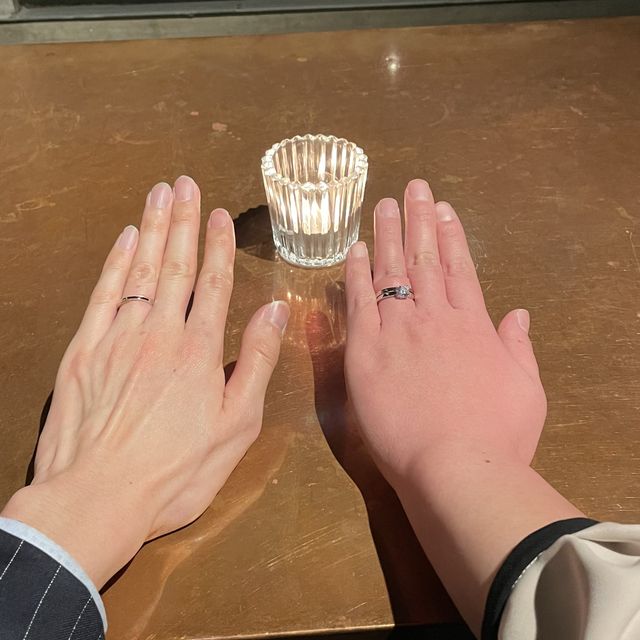 【アイプリモ(I-PRIMO)の口コミ】 デザインも気に入って二人だけの感じがして気に入ったから。
店員のかたも…